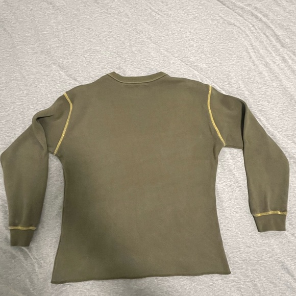 Green Corteiz Waffle Longsleeve - Picture 4 of 4